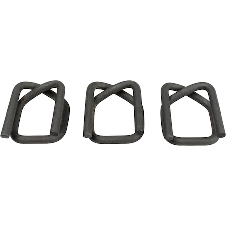 Encore Packaging Poly  Cord Buckles  58 HD Phosphate Wire, 1000PK P58WB3-PH